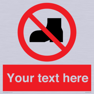 Custom No outdoor footwear